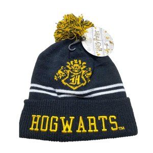 Black Harry Potter Hogwarts Women's Winter hat One Size Fits All - Brand New
